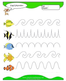 Çizgi Çalışma Sayfaları